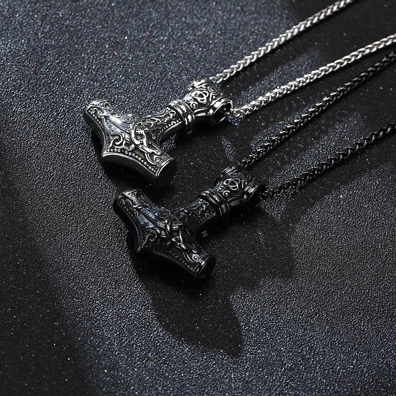 Thor Mjolnir Hammer Necklace